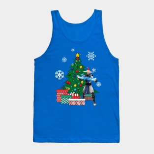 Raiden Around The Christmas Tree Mortal Kombat Tank Top